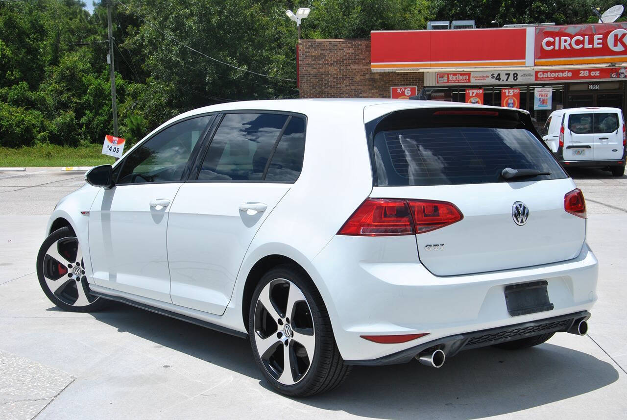 2015 Volkswagen Golf GTI for sale at Elite Auto Specialties LLC in Deland, FL