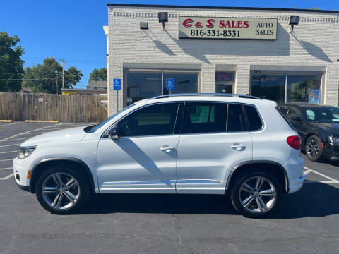 2017 Volkswagen Tiguan for sale at C & S SALES in Belton MO