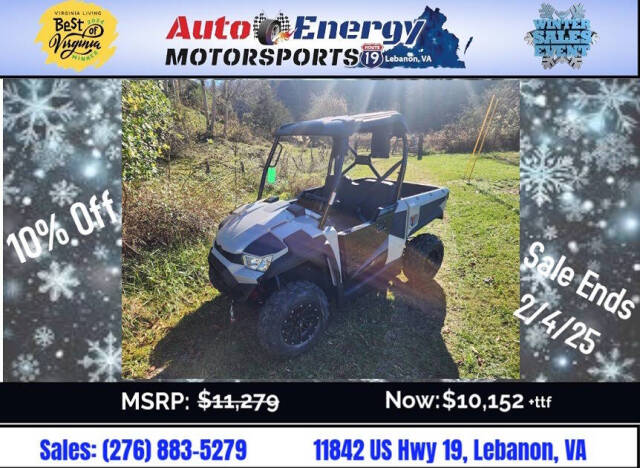 2024 KYMCO UXV 450i LE EPS for sale at Auto Energy in Lebanon, VA