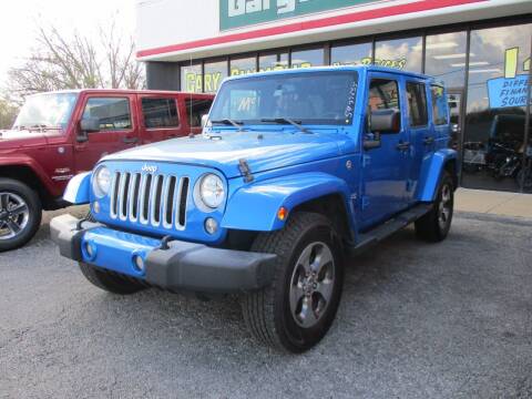 2016 Jeep Wrangler Unlimited for sale at Gary Simmons Lease - Sales in Mckenzie TN