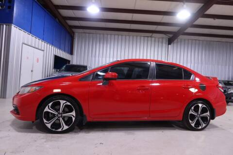 2015 Honda Civic for sale at SOUTHWEST AUTO CENTER INC in Houston TX