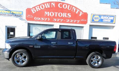 2014 RAM 1500 for sale at Brown County Motors in Russellville OH