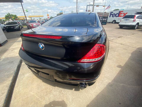 2008 BMW 6 Series for sale at Buy-Fast Autos in Houston TX