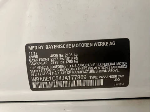 2018 BMW 3 Series 330e iPerformance