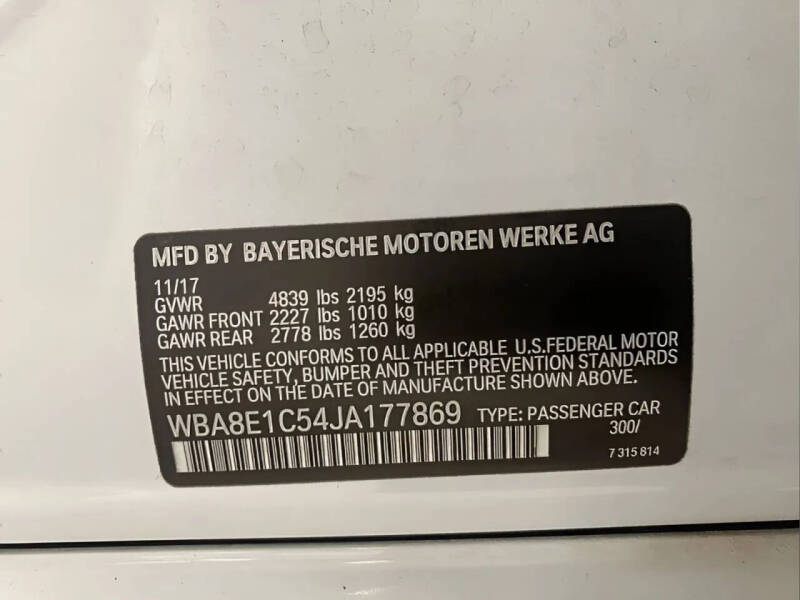 2018 BMW 3 Series 330e iPerformance