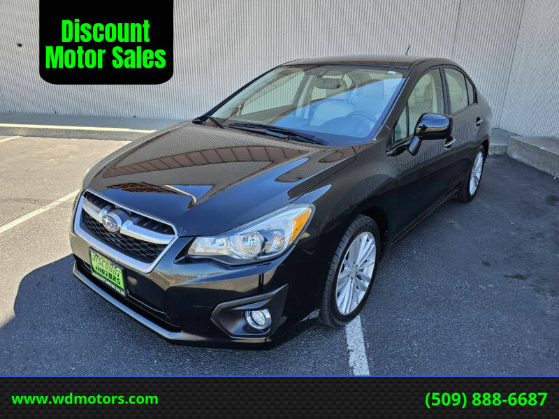 2013 Subaru Impreza for sale at Discount Motor Sales in Wenatchee WA