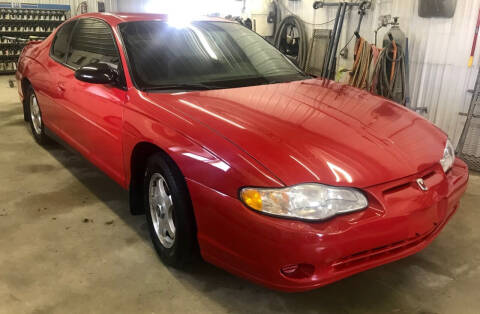 2004 Chevrolet Monte Carlo for sale at Sampson Collision and Auto Sales in Primghar IA