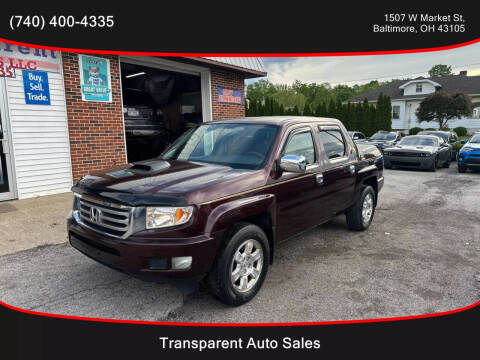 2014 Honda Ridgeline for sale at Transparent Auto Sales LLC in Baltimore OH