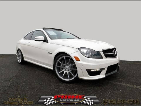 2012 Mercedes-Benz C-Class for sale at PRIME MOTORS LLC in Arlington VA