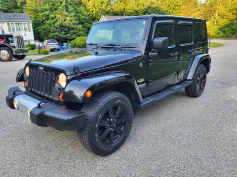 2013 Jeep Wrangler Unlimited for sale at Auto City Inc. in Providence RI