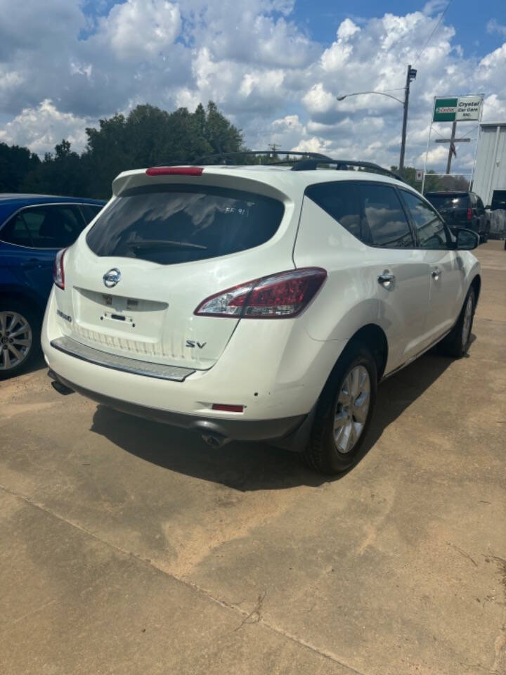 2011 Nissan Murano for sale at Good Cars and Trucks Wholesale, LLC in Crystal Springs, MS