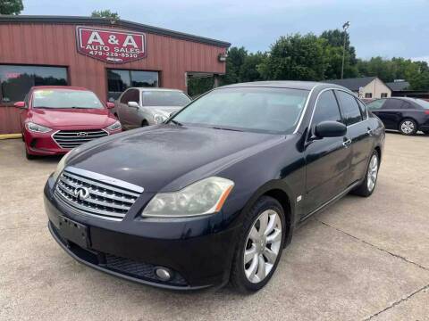 2007 Infiniti M35 for sale at A & A Auto Sales in Fayetteville AR