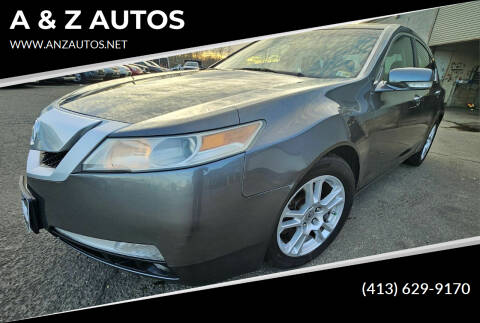 2010 Acura TL for sale at A & Z AUTOS in Westfield MA