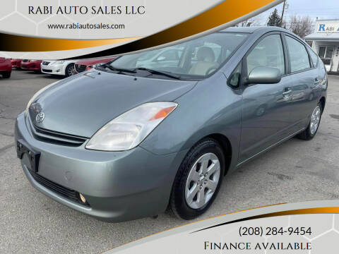 2005 Toyota Prius for sale at RABI AUTO SALES LLC in Garden City ID