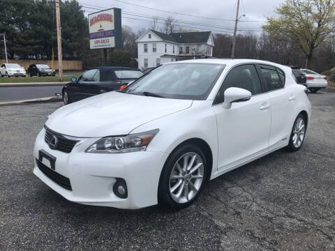 2012 Lexus CT 200h for sale at Beachside Motors, Inc. in Ludlow MA