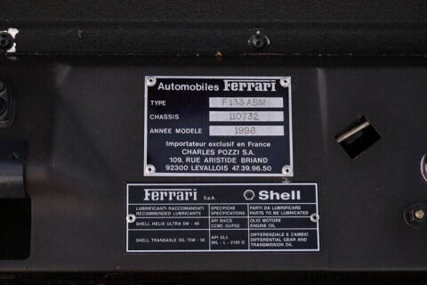 1998 Ferrari 550