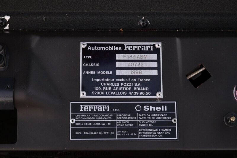 1998 Ferrari 550