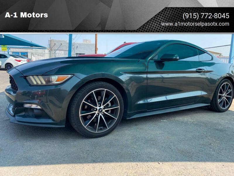 2015 Ford Mustang for sale at A-1 Motors in El Paso TX