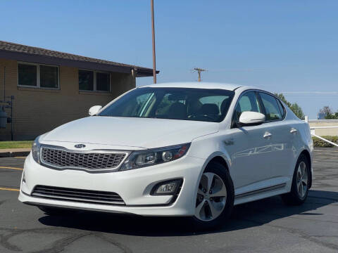 2015 Kia Optima Hybrid for sale at A.I. Monroe Auto Sales in Bountiful UT