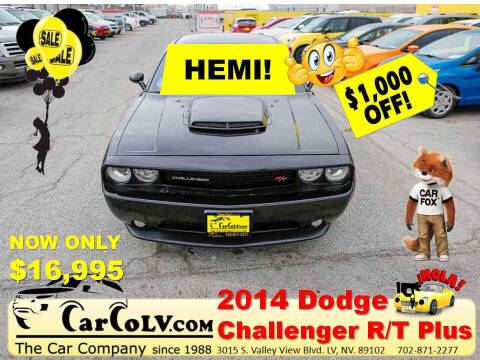 2014 Dodge Challenger for sale at The Car Company in Las Vegas NV
