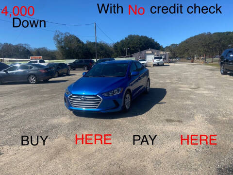 2017 Hyundai Elantra for sale at First Choice Financial LLC in Semmes AL