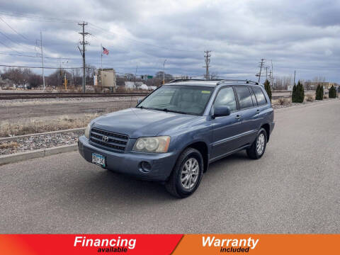 2003 Toyota Highlander for sale at Auto Star in Osseo MN
