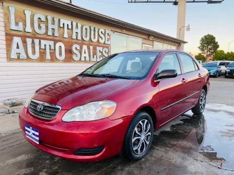 2008 Toyota Corolla for sale at Lighthouse Auto Sales LLC in Grand Junction CO