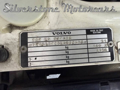 1989 Volvo 780 Turbo