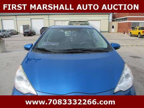 2014 Toyota Prius c for sale at First Marshall Auto Auction in Harvey IL