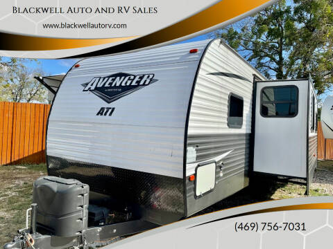 2019 Prime Time Avenger 27DBS for sale at Blackwell Auto and RV Sales in Red Oak TX