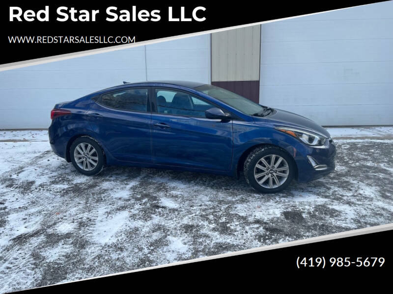 2016 Hyundai Elantra for sale at Red Star Sales LLC in Bucyrus OH
