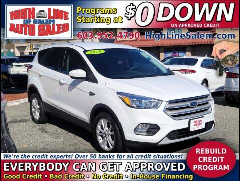 2019 Ford Escape for sale at High Line Auto Sales of Salem in Salem NH