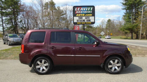 2012 Honda Pilot for sale at Leavitt Brothers Auto in Hooksett NH