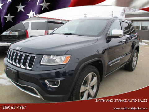2014 Jeep Grand Cherokee for sale at Smith and Stanke Auto Sales in Sturgis MI