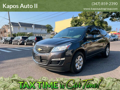 2017 Chevrolet Traverse for sale at Kapos Auto II in Ridgewood NY