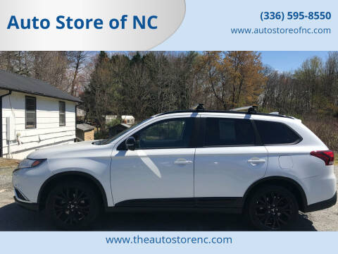 2018 Mitsubishi Outlander for sale at Auto Store of NC in Walnut Cove NC