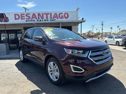 2018 Ford Edge for sale at DESANTIAGO AUTO SALES in Yuma AZ