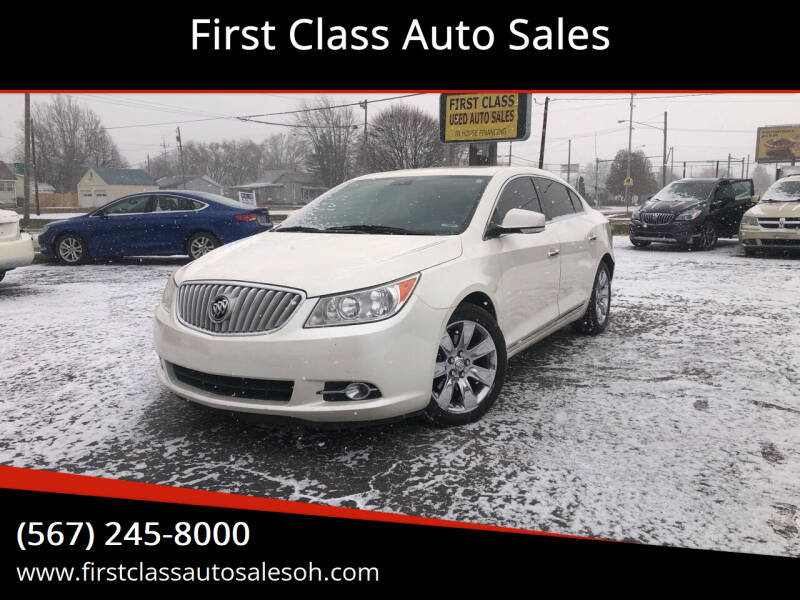 2011 Buick LaCrosse for sale at First Class Auto Sales in Fostoria OH