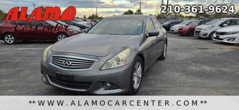 2010 Infiniti G37 Sedan for sale at Alamo Car Center in San Antonio TX