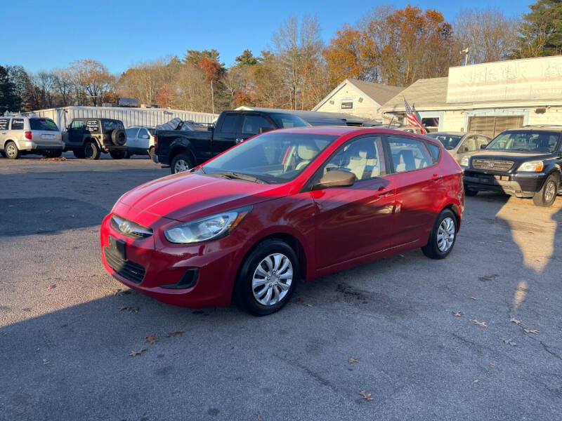 2012 Hyundai Accent for sale at Lucien Sullivan Motors INC in Whitman MA