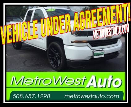 2018 Chevrolet Silverado 1500 for sale at Metro West Auto in Bellingham MA