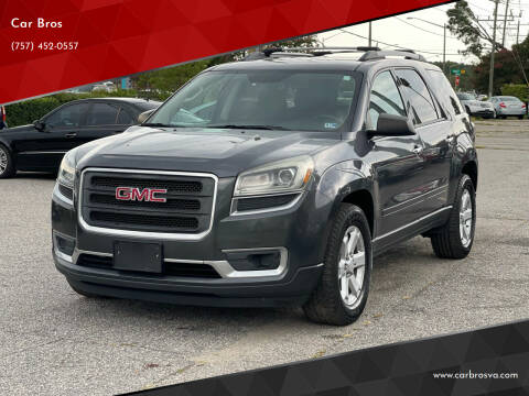 2013 GMC Acadia for sale at Car Bros in Virginia Beach VA