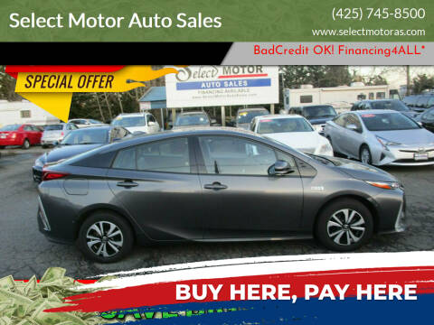 2018 Toyota Prius Prime for sale at Select Motor Auto Sales in Lynnwood WA