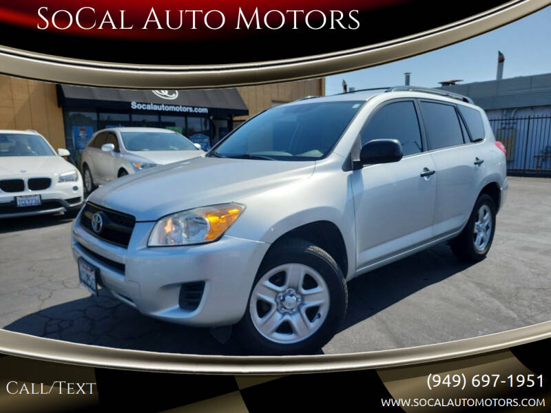 2011 Toyota RAV4 for sale at SoCal Auto Motors in Costa Mesa CA