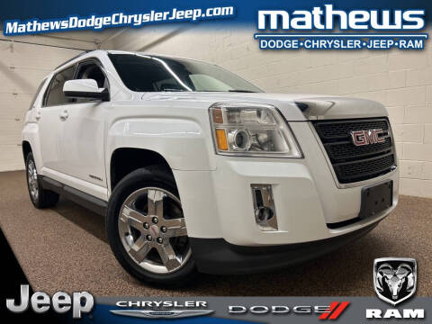 2013 GMC Terrain for sale at MATHEWS DODGE INC in Marion OH