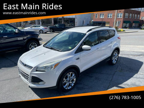 2015 Ford Escape for sale at East Main Rides in Marion VA
