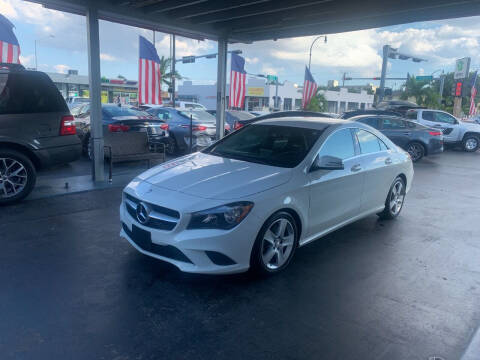2016 Mercedes-Benz CLA for sale at American Auto Sales in Hialeah FL