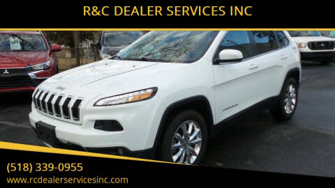 2016 Jeep Cherokee for sale at R&C DEALER SERVICES INC in Cohoes NY