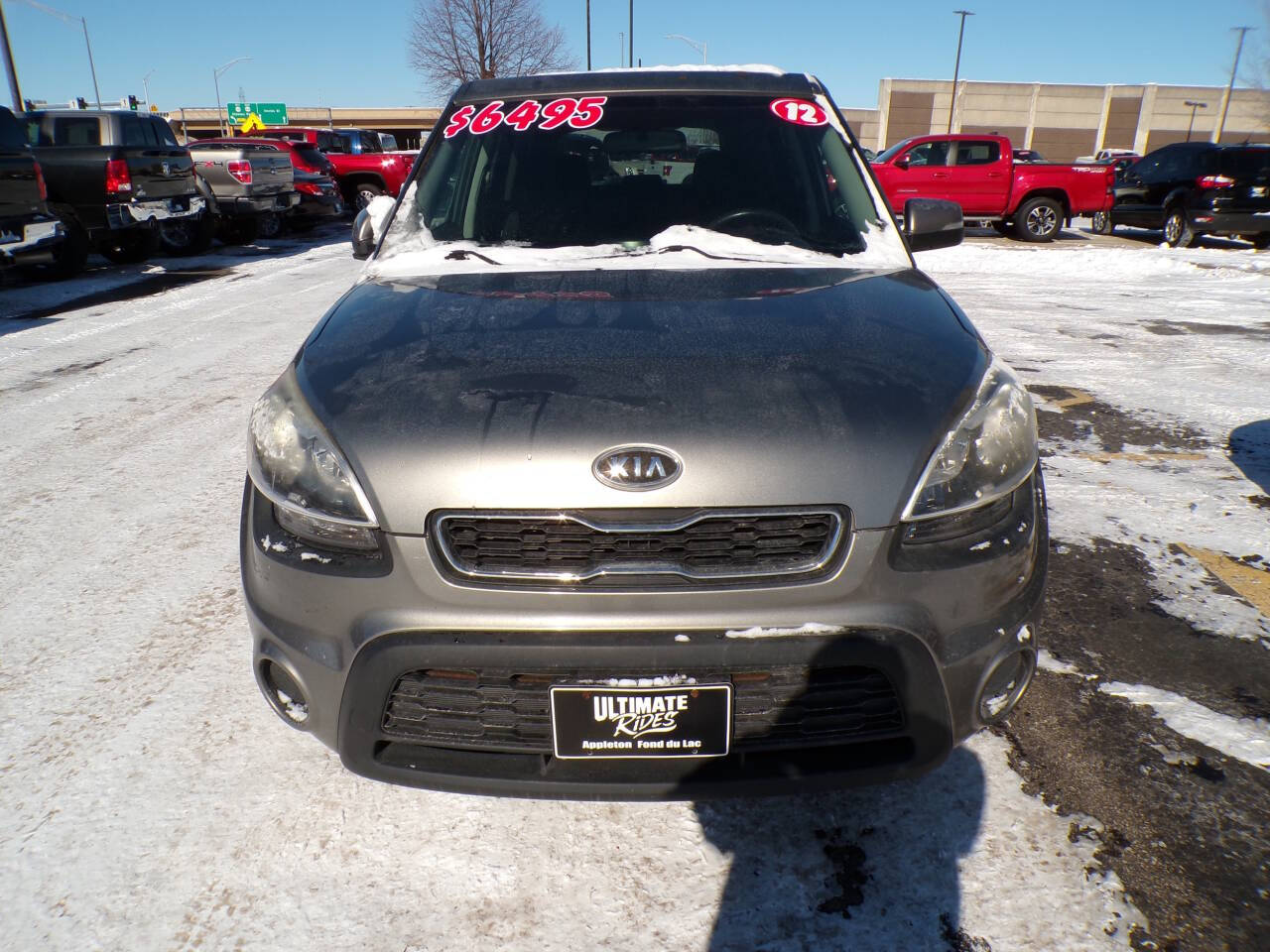 Lt. Gray 2012 Kia Soul + + 4dr Crossover 6A 2