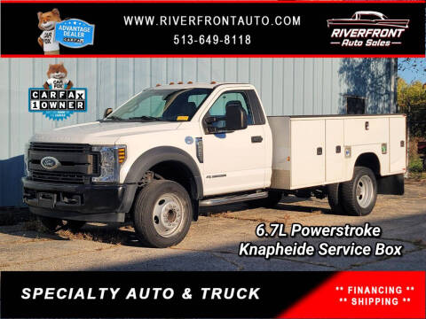 2018 Ford F-550 Super Duty for sale at Riverfront Auto Sales in Middletown OH